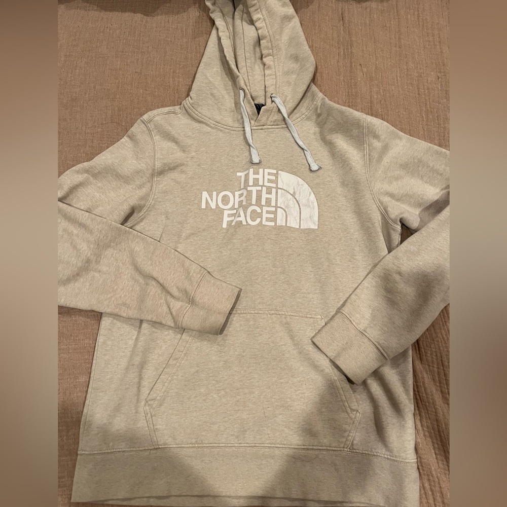 The North Face Men's Beige Hoodie